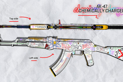 Chemically Charged AK-47 CSGO skin