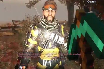 apex legends, fall guys, Among us, Minecraft, left 4 dead mashup