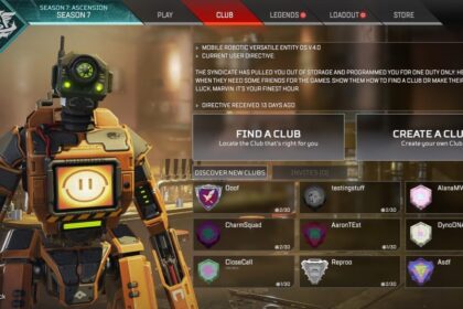 Apex Legends clubs