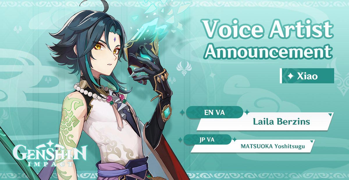 Genshin Impact 5 Star Xiao English And Japanese Voice Actors Revealed
