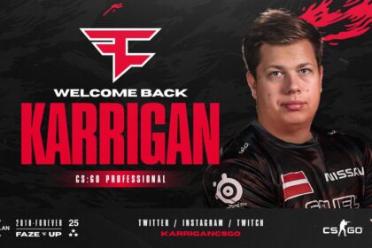 Karrigan returns to FaZe clan
