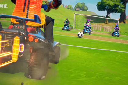 Fortnite x Rocket League LLAMA-RAMA event