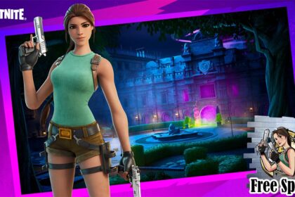 Fortnite Lara Croft Manor Creative for free spray