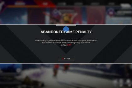 Arenas AFK penalty bug