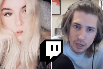 Streamers Ladyhope(left) and xQc(right)
