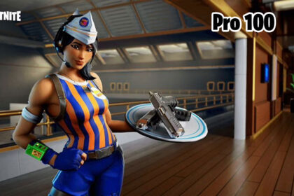 Fortnite Pro 100 creative map featured art