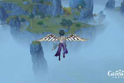 Genshin Impact Anniversary Glider on Xiao