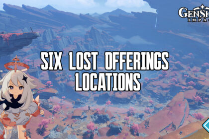 Six Offering Locations Genshin Impact