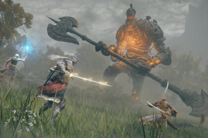 Mid-fight scene