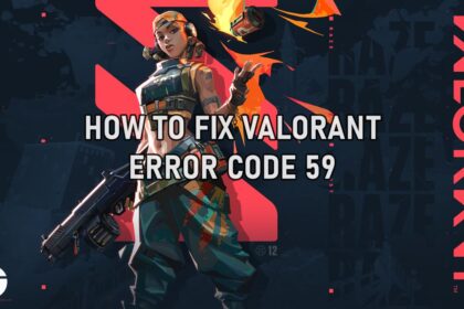 VALORANT Error Code 59