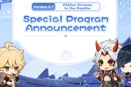 Genshin Impact v2.7 Special Program Livestream