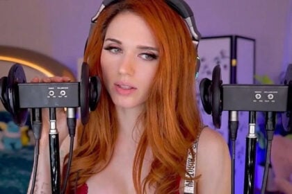 ASMR Twitch Streamer Amouranth