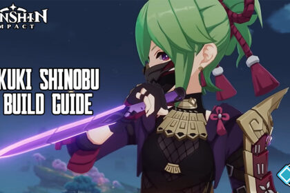 Kuki Shinobu Build Guide Genshin