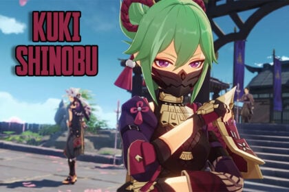 Kuki Shinobu genshin impact