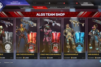 ALGS Team Shop 2022 Apex Legends
