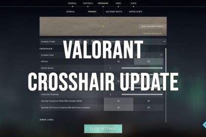 VALORANT Crosshair Settings Update 5.04
