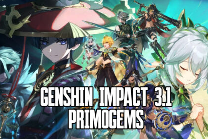 Genshin Impact 3.1 Primogems Count