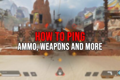 How To Ping in Apex Legends