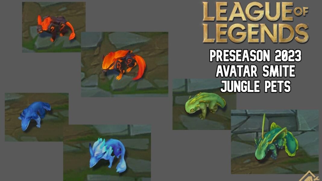 LoL Preseason 2023: New Avatar Smites and All Jungle Pets - GameRiv