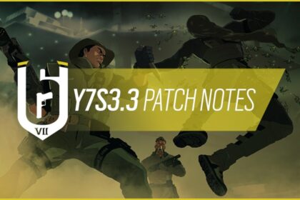 rainbow six siege y7s3.3 patch notes