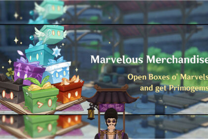 Genshin Impact Marvelous Merchandise Event