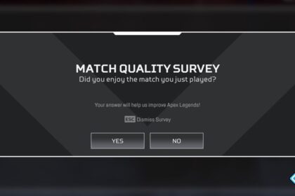Match Quality Survey Apex Legends