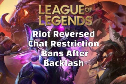 Riot Reversed Char Restriction Bans