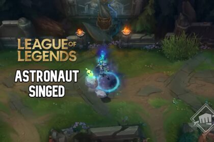 astronaut singed
