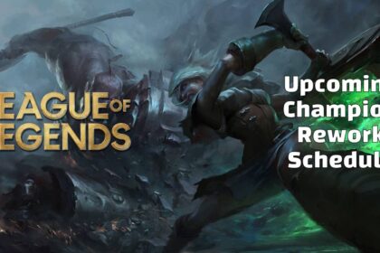 Champion Rework Schedule