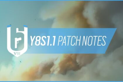 rainbow six siege y8s1.1 patch notes