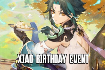 Genshin Impact Xiao Birthday