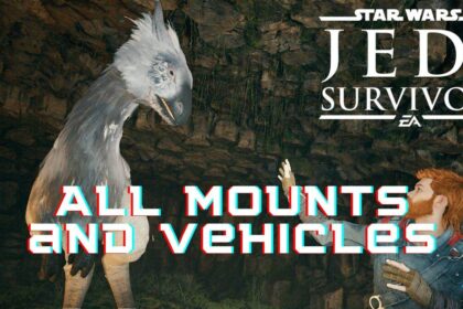 Star Wars Jedi: Survivor - All Mounts and Vehicles