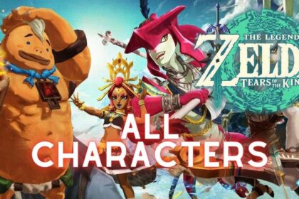 Zelda: Tears of the Kingdom - All Characters