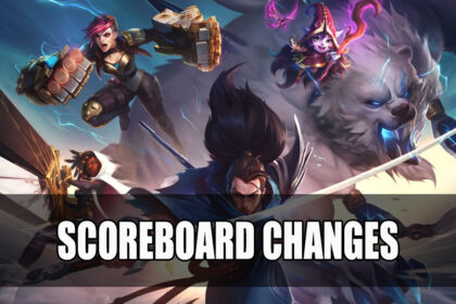 Scoreboard UI changes