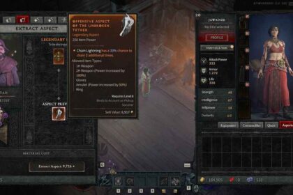 Diablo 4: How to Extract Legendary Aspects