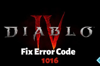 How to Fix Error Code 1016