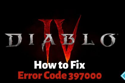 How To Fix Error Code 397000