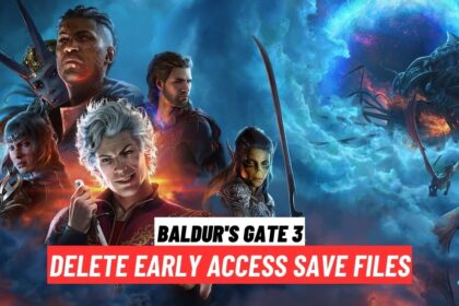 Baldur's Gate 3 Delete Early Access Save Files