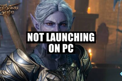 Baldur's Gate 3 Not Launching on PC