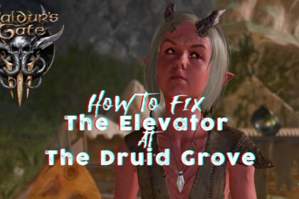 Baldur's Gate 3: How To Fix The Elevator At The Druid Grove