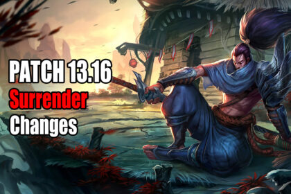 Patch 13.16 Surrender Changes