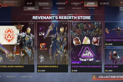 Apex Legends Revenant Rebirth Store