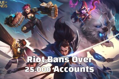 Riot Bans Accounts