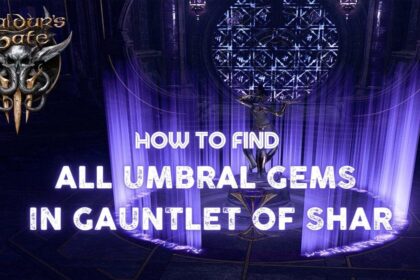 BG3: How to Find All Umbral Gems in Gauntlet of Shar