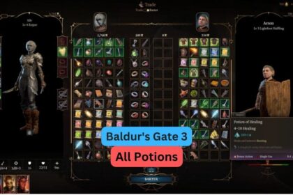 All Potions in Baldur's Gate 3
