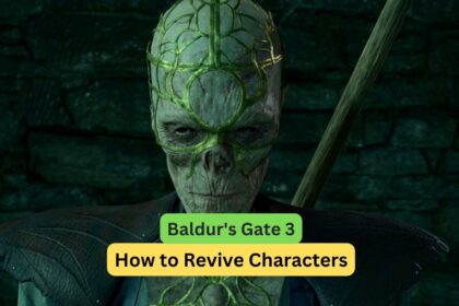 Baldur's Gate 3: How to Revive Characters