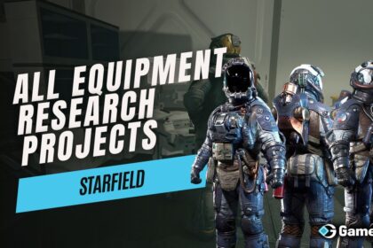 All Equipment Research Projects in Starfield