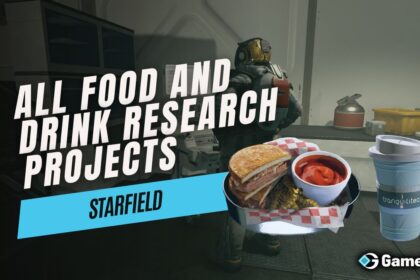 All Food and Drink Research Projects in Starfield