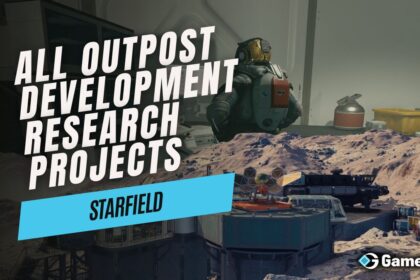All Outpost Development Research Projects in Starfield