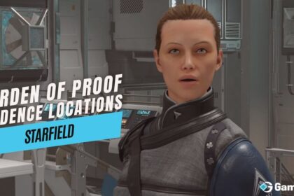 Burden of Proof Evidence Locations